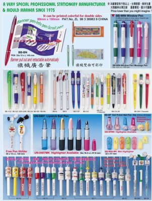 Promotional Pens maker since 1975