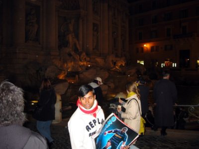 Rome Trevi Fountain