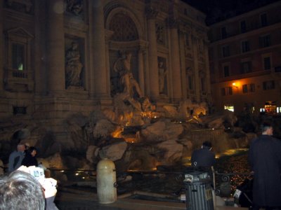 Rome Trevi Fountain