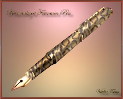 Personalized Fountain Pen