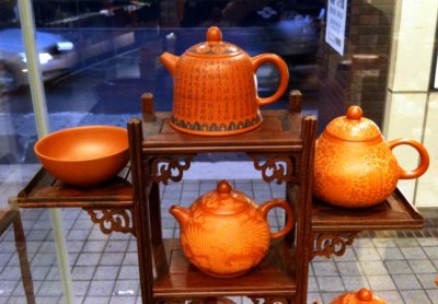 Teapots and Cup