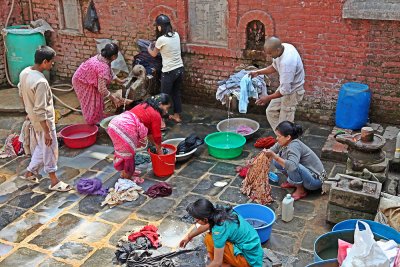 daily life in Kathmandu