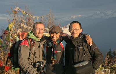 Poon Hill we made it by sunrise
