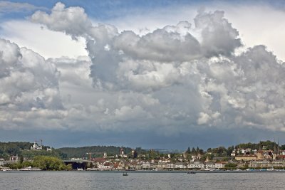 Lucerne and the clouds