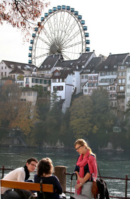 The ferris wheel in Basel