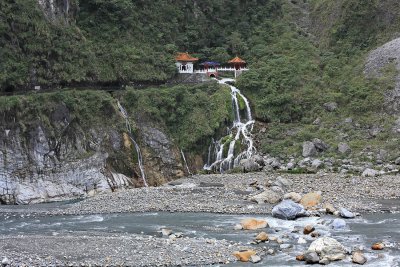 On the way to the Taroko Gorge