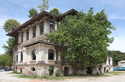 abandoned old school