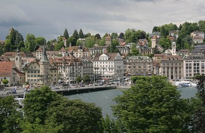 View from KKL to Schwanenplatz