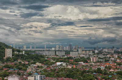 The newer part of Penang 