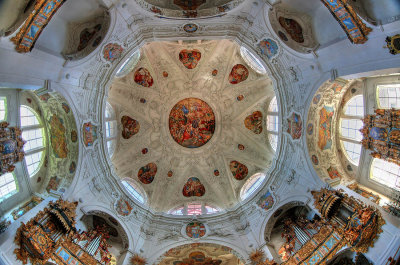 Klosterkirche (Innenansicht) / Interior church of Muri Abbey  