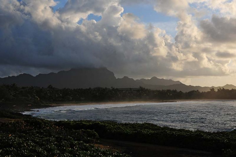 Sunrise at Shipwreck Beach