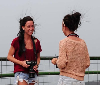 Crazy Static Hair Twins