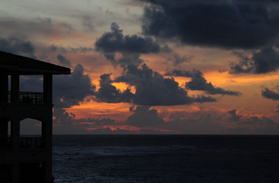 Dark Sunrise in Kauai