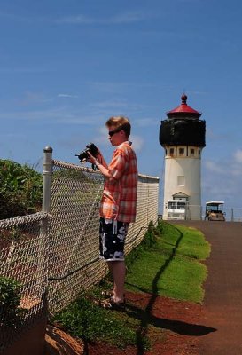 Chris & Kilauea Lighthouse