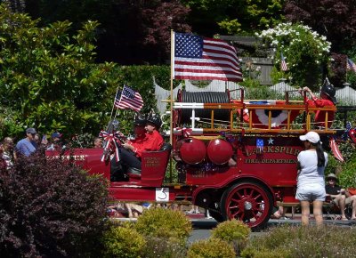 Larkspur Old Fire Truck