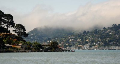 Belvedere & Sausalito with Fog