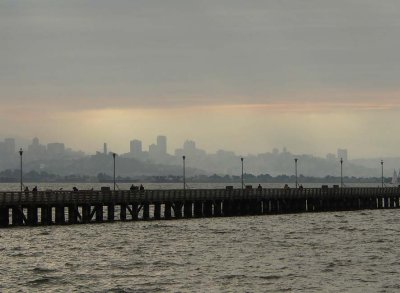 Pier and San Francisco