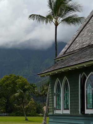 Church at the Foot of the Mountains