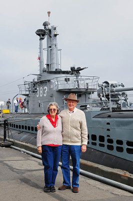 Jessie & Bob at USS Pampanito