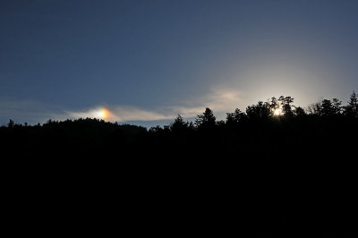 Sundog and Sun