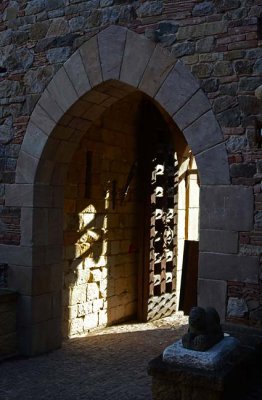 Light through the Castle Entrance