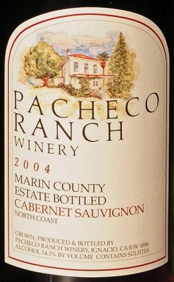 Pacheco Ranch Label