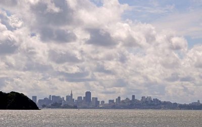 Alcatraz and San Franciso Skyline