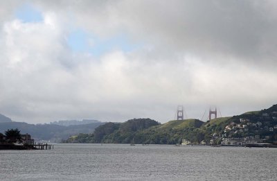 Sausalito and Golden Gate Bridge