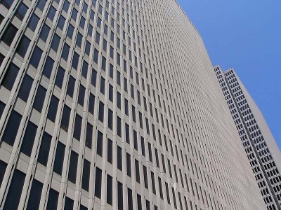 Angled Skyscraper Windows