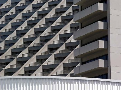 Hyatt Balconies in Beige