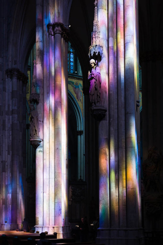 Color Reflections in Cologne Cathedral