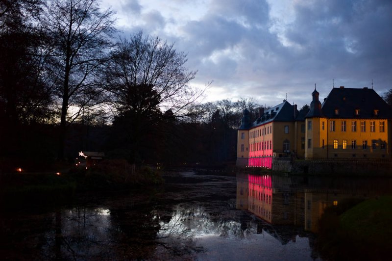 Schloss Dyck Christmas Market Illumination