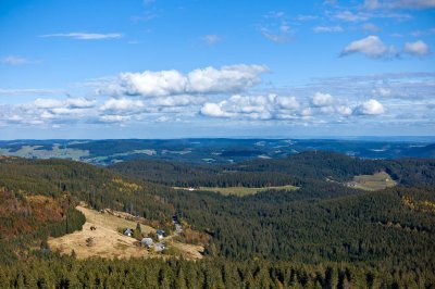 View from the north-eastern slope of Feldberg