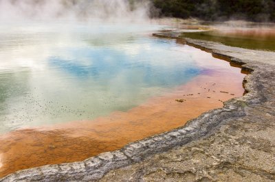 Wai-O-Tapu geothermal park, Rotorua, NZ