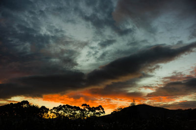 Rotorua sunset