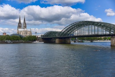 Cologne Cathedral and Hohenzollern Bridge