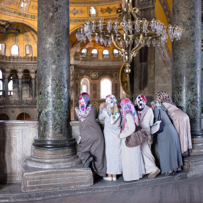 Hagia Sophia Visitors