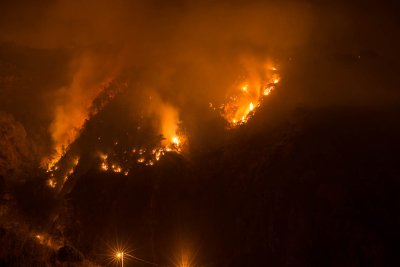 Wildfire in Madeira