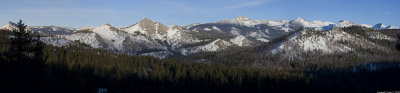 Clark Range Winter Panorama