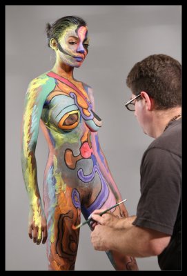 The Painted Model: Reconstruction (nudity)