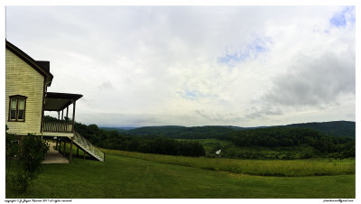 1X5 pano of house and hills