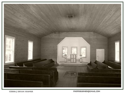 Baptist Church interior