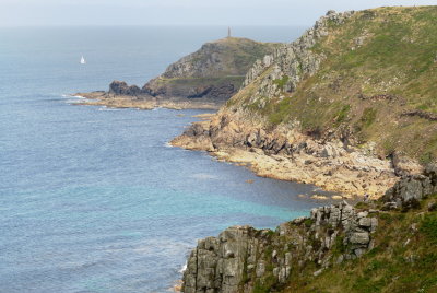 Gribba point with Cape Cornwall beyond