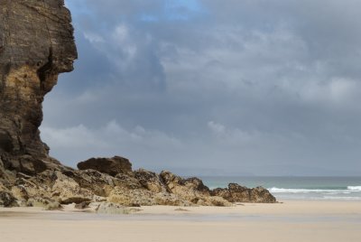 Chapel Porth low tide