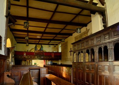 Stokesay Church interior