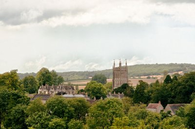 The church from rise towards Whatley 