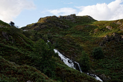 waterfall below Easdale Tarn