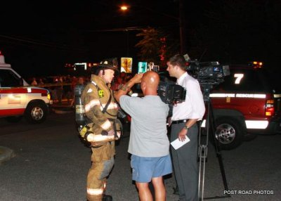 Building Fire / Boston Post Road / Milford CT / August 2011