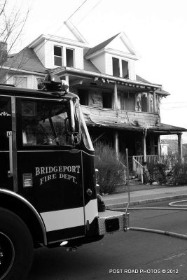 Store Fire / 1317 East Main St / Bridgeport CT / Jan 2012