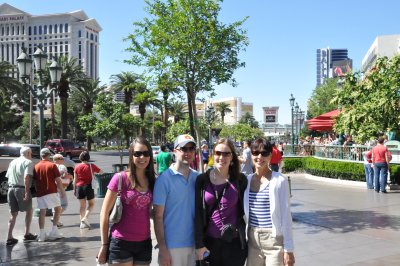 On the strip....